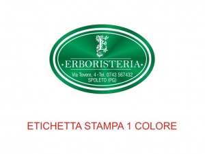 Etichette adesive per erboristerie, cosmetica, cosmesi (mm 35X23)  (cod.23M )